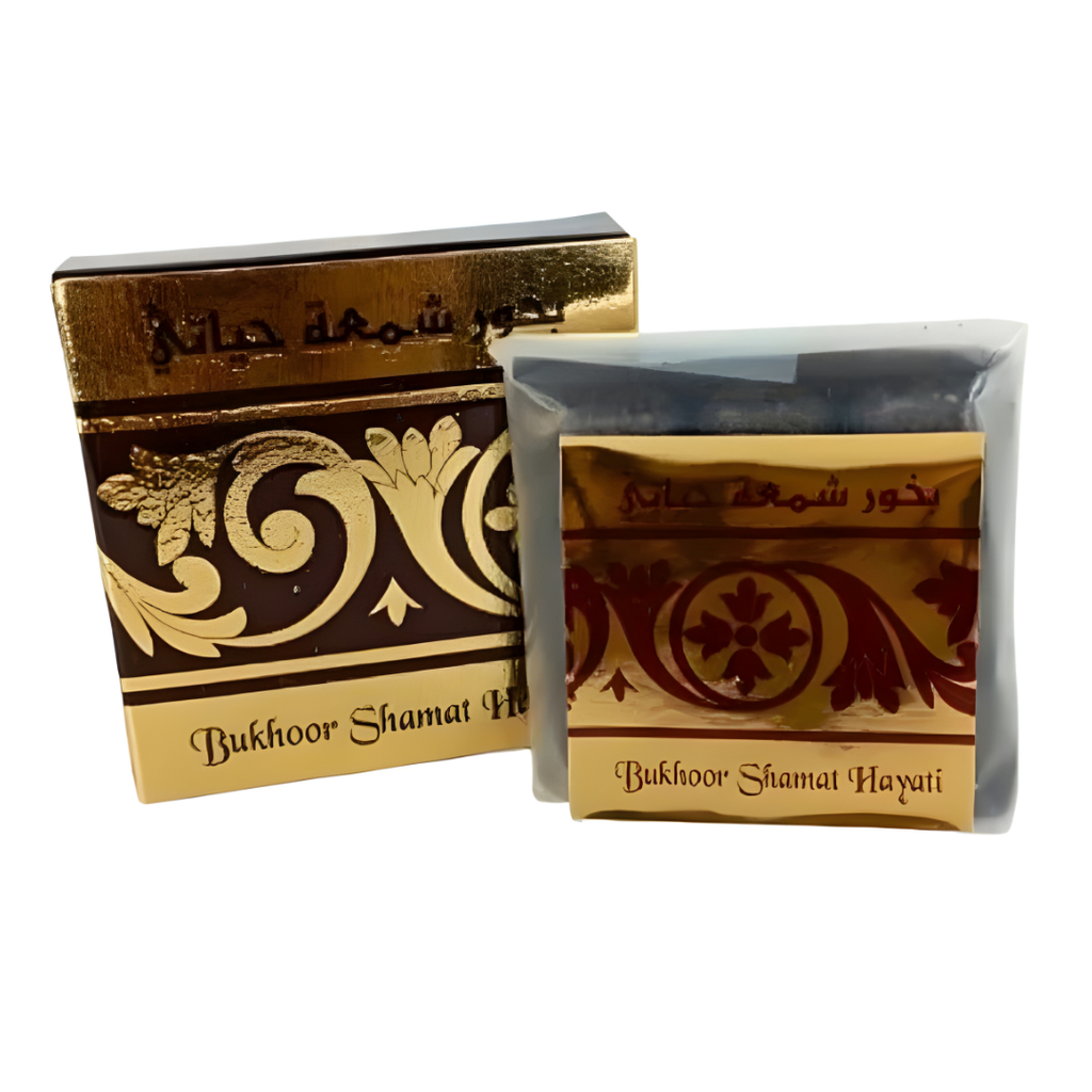 Bukhoor Shamat Hayati 40g – Encens Oriental Sucré & Fruitée de Luxe