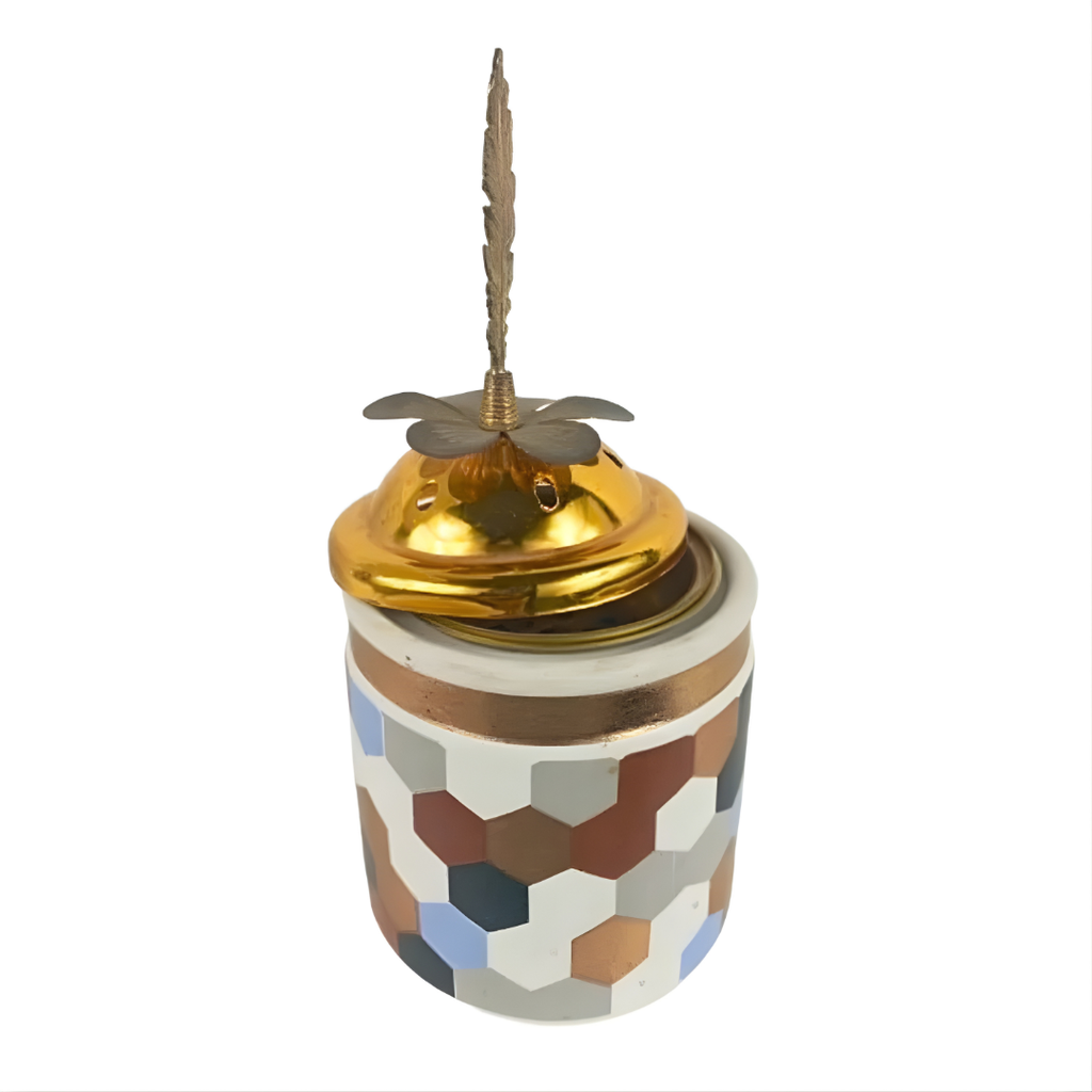Mabkhara El Haramain – Porte-Encens Élégant, Compact & Portable