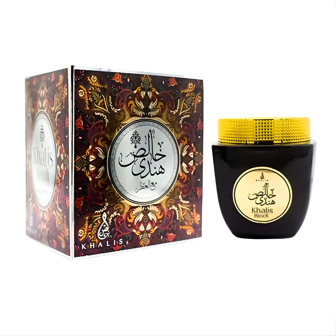 Bakhour Khalis Hindi Ma Al Attar 50g – Encens Oud Musqué Luxe Oriental