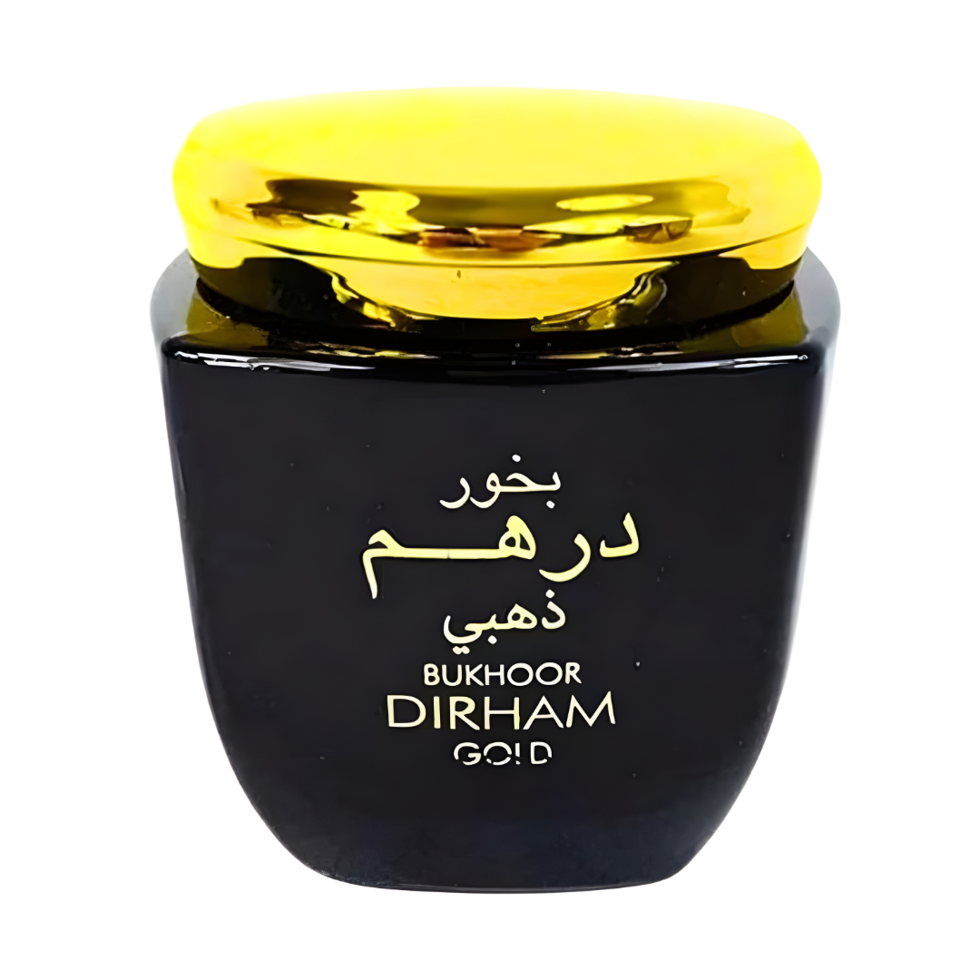 Bakhour Dirham Gold 80g – Encens Oriental Luxe & Relaxation