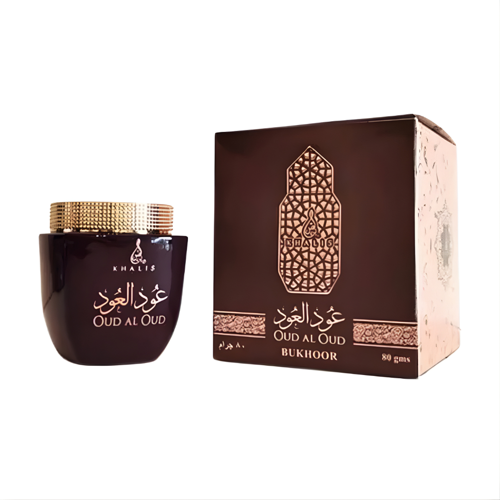 Bakhour Oud Al Oud KHALIS 80g – Encens Oriental Luxe & Ambiance Chaleureuse