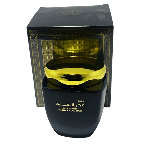 Bakhoor Fakhr Al Oud 80g – Encens Oriental Boisé, Épicé & Résineux