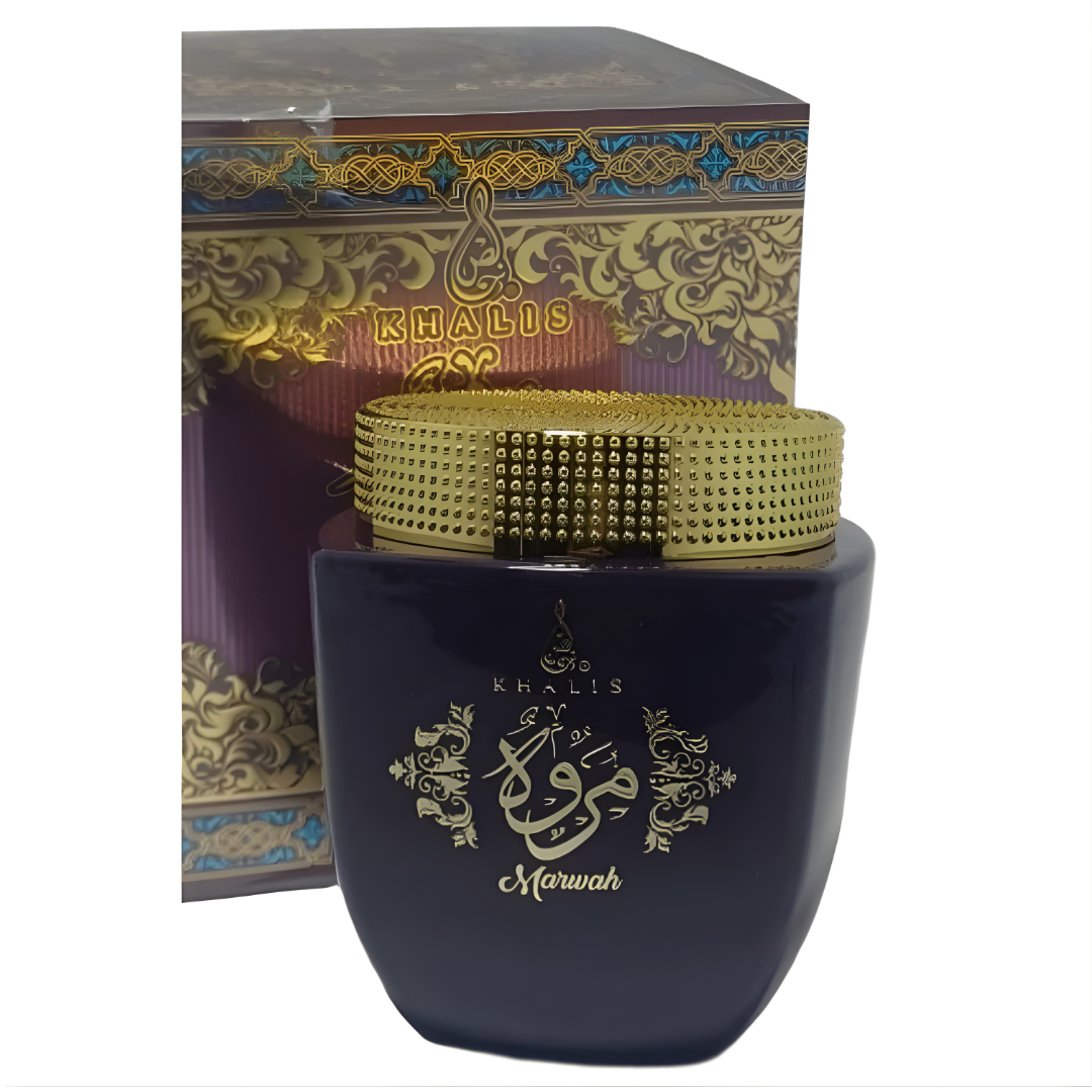 Bakhoor Marwah 80g – Encens Oriental Boisé & Floral Apaisant