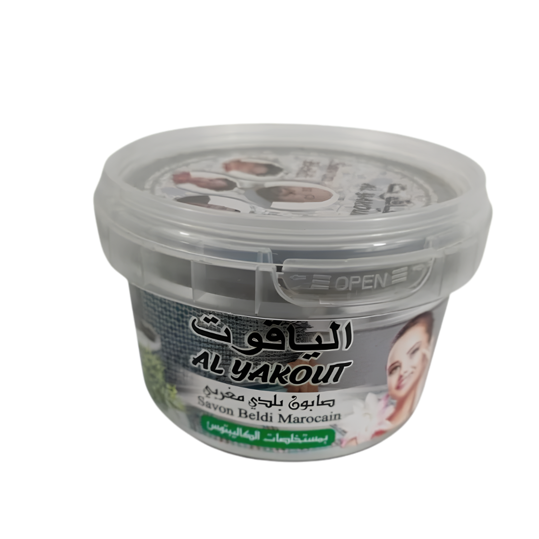 Savon Beldi à l’Eucalyptus 250g – Exfoliation & Purification Naturelle