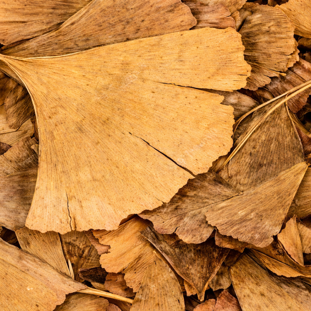 Feuilles de Ginkgo Biloba Séchées – Infusion & Bien-être Naturel