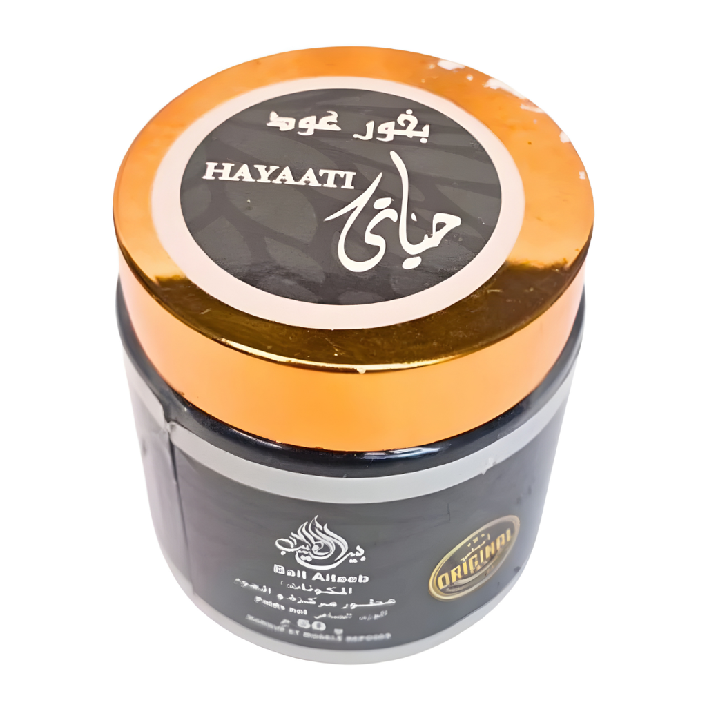 Encens Bakhour Oud Hayati 50g – Parfum Oriental Chaleureux