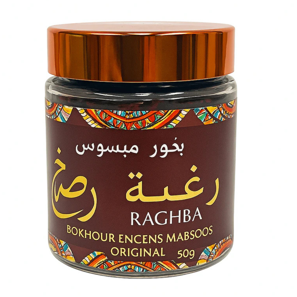 Bokhour Mabsoos Raghba Original 50g – Encens Oriental Premium