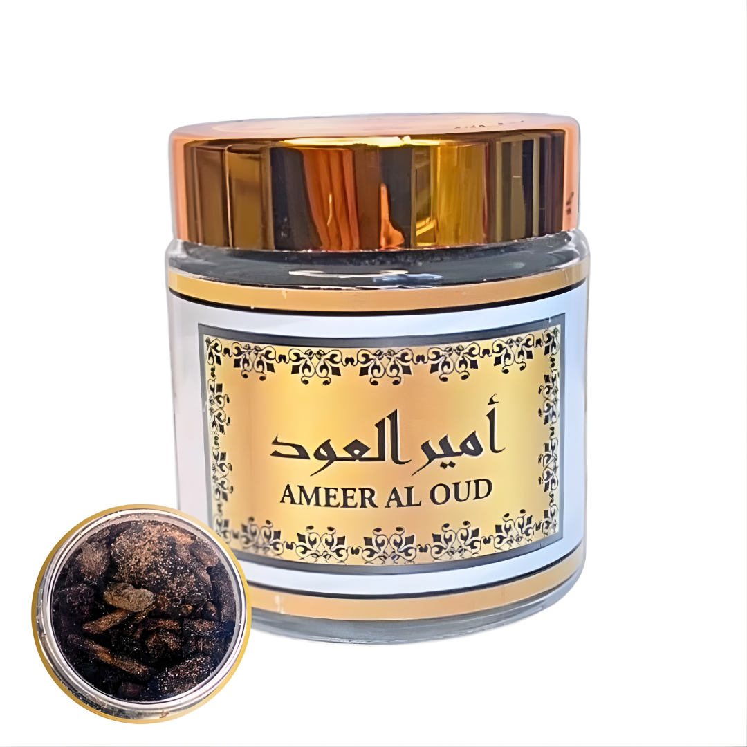Mabsoos Ameer Al Oud Bakhoor 50g – Encens Oud Oriental Premium