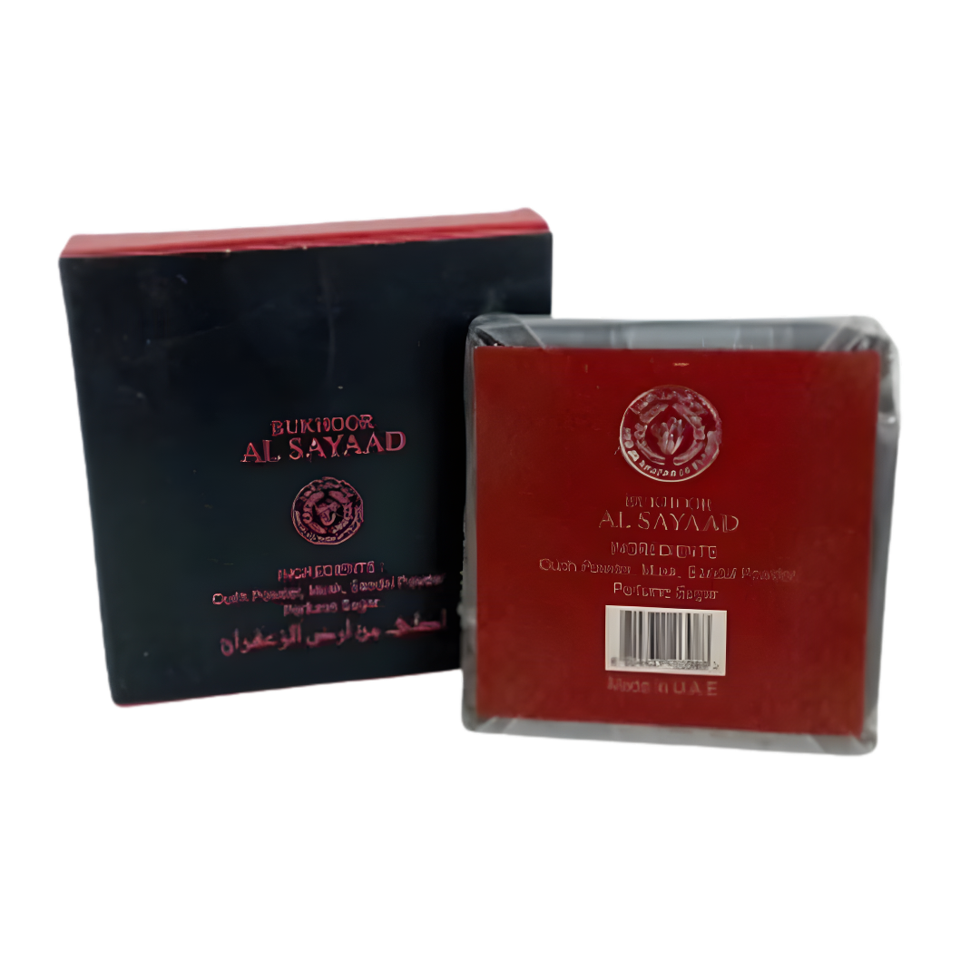 Bakhour Al Sayaad 40g – Encens Oriental Boisé, Épicé & Envoûtant