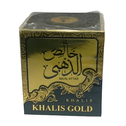 Bakhoor Khaliss Gold 80g – Encens Oriental Luxe aux Notes Boisées