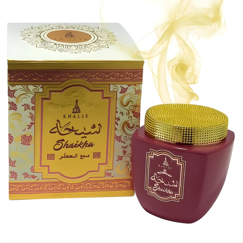 Bakhoor Shaikha 80g – Encens Oriental Oud, Rose & Jasmin