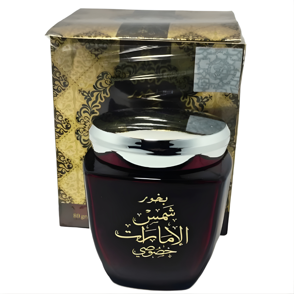 Bakhoor Shams Al Emirate Khossossi 80g – Encens Oriental Raffiné
