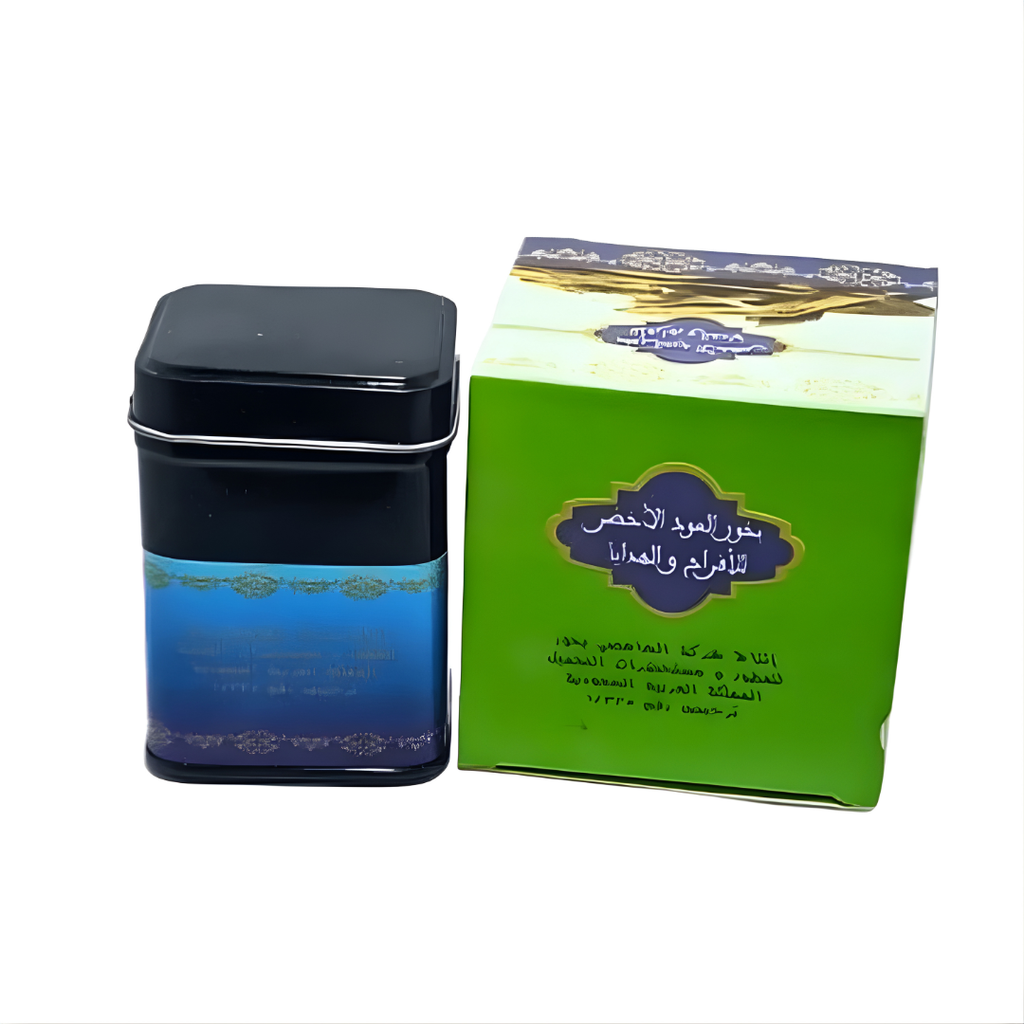 Encens Bakhoor Al Oud Vert 50g – Oud Boisé & Épicé