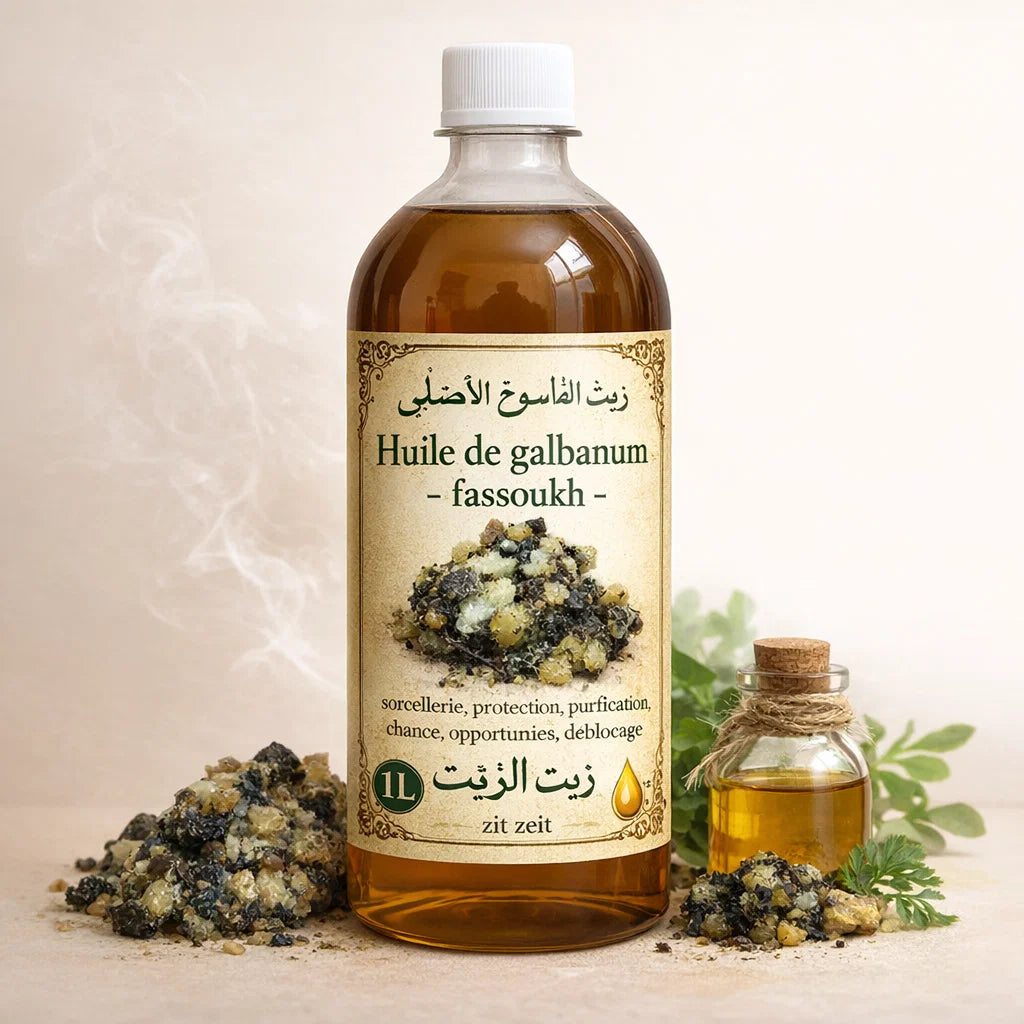 Huile de Galbanum 1L | Fassoukh Blanc – Dorema Ammoniacum